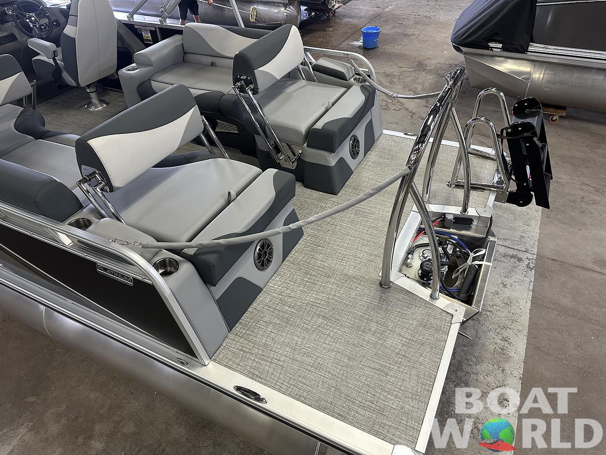 2025 Tahoe Pontoons LTZ 2385 Quad Lounge Shift Flip & Honda 4-Stroke EFI
