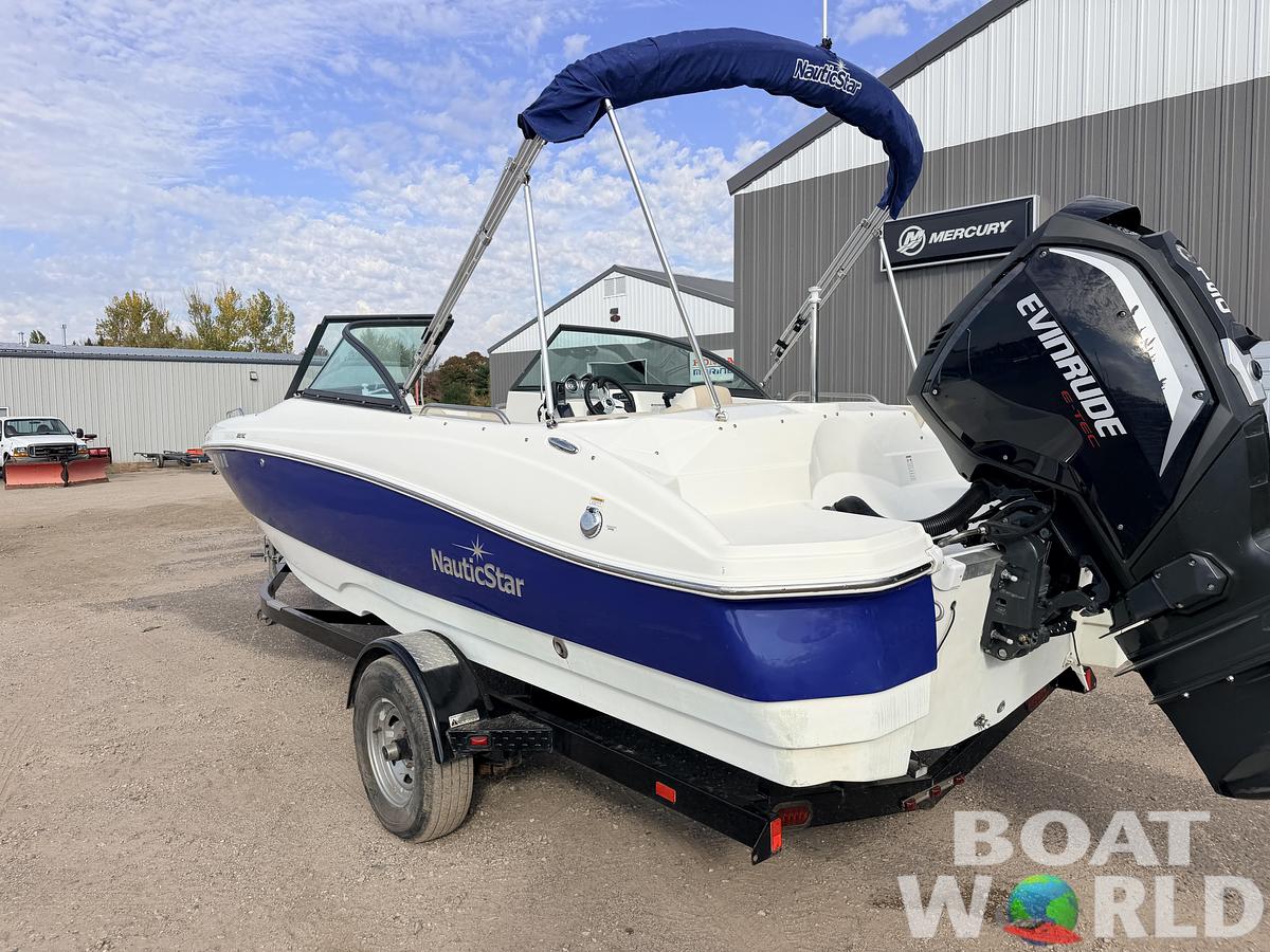 Used 2017 Nautic Star 203 DC Sport Deck &150HP Evinrude E-Tec -$24,995