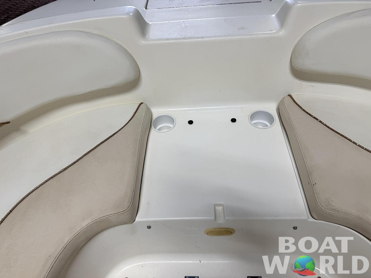 Used 2003 Glastron DX215 Deck Boat & 220HP 5.0L Volvo/Penta with Tandem Axle Trailer -$9,995