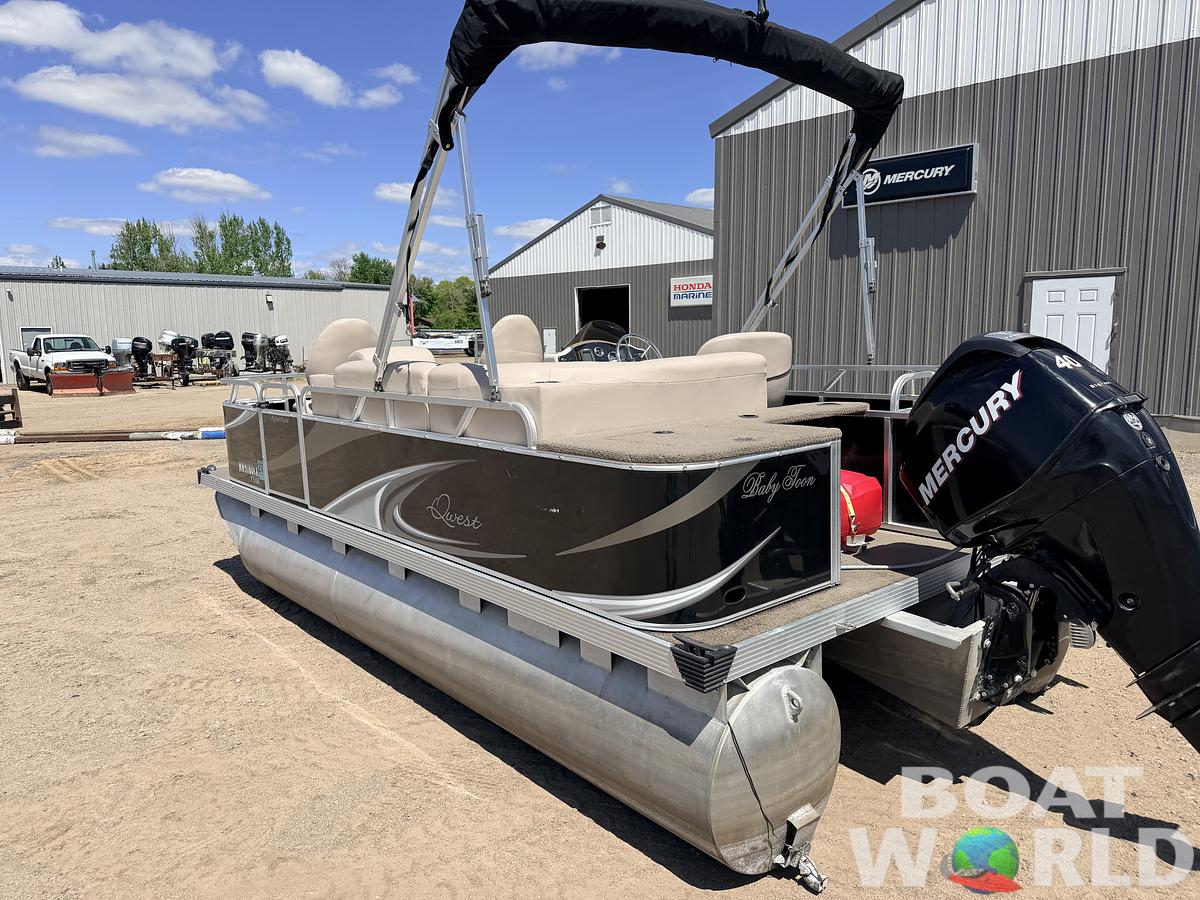 Used 2013 Qwest 7516 Adventure & 40HP Mercury 4Stroke - $16,995