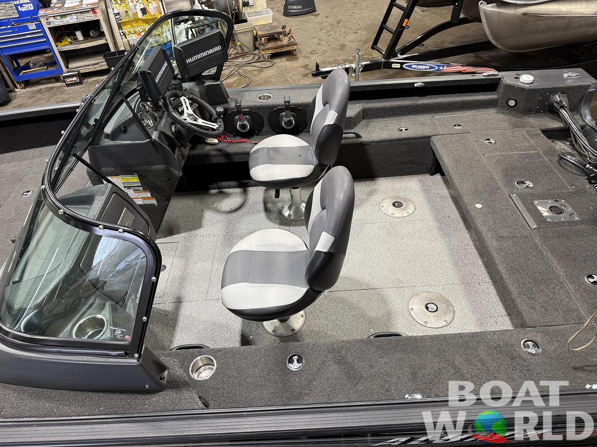 Used 2021 Lund 1875 Impact XS with 150HP Mercury Pro XS Fourstroke EFI