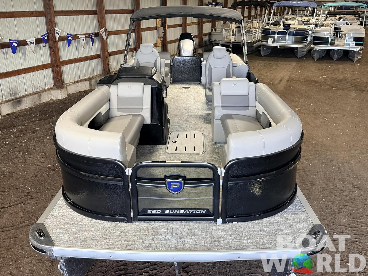 Used 2024 Premier 250 SunSation PTX Tritoon & 300HP Suzuki -$69,995