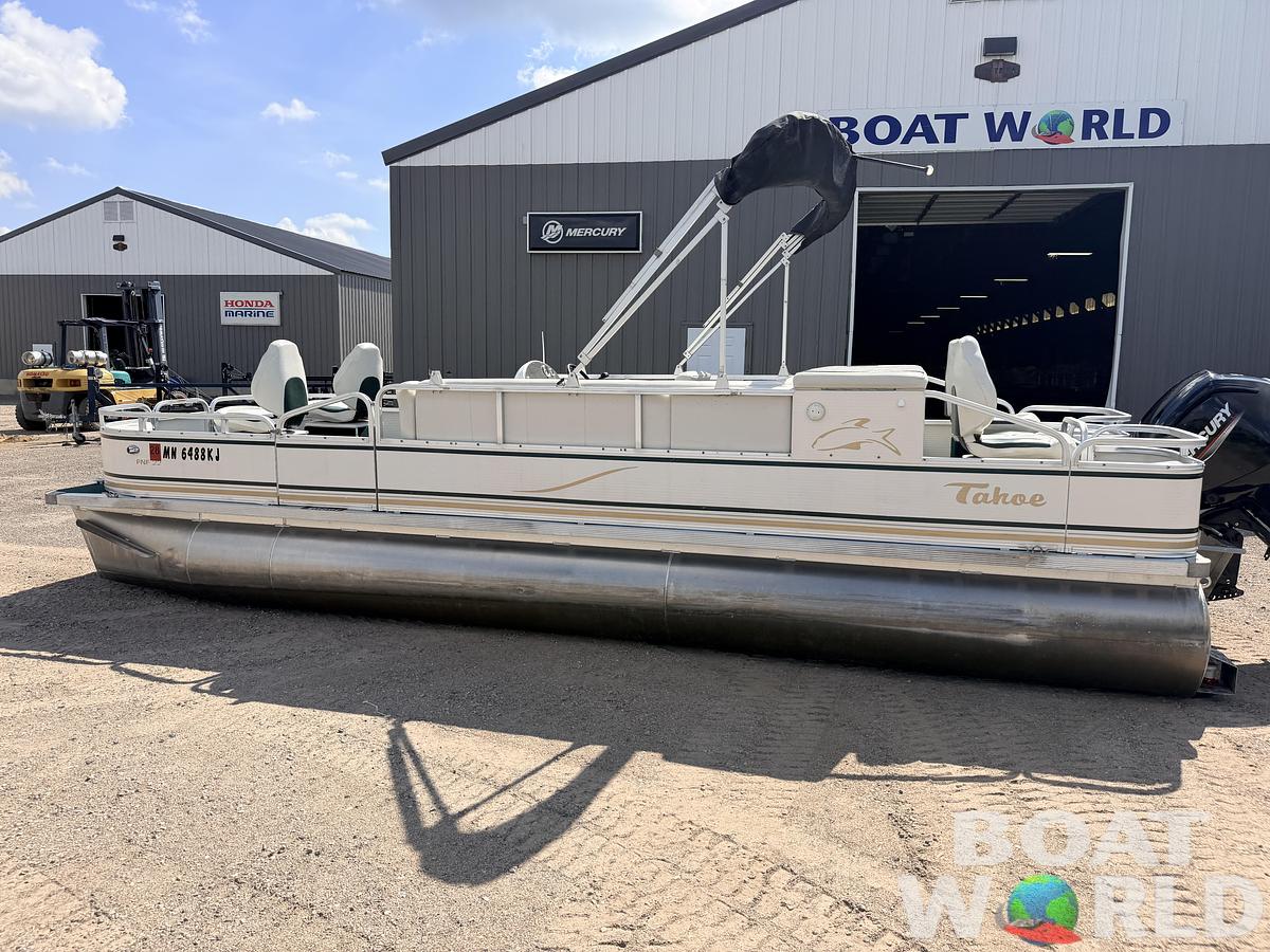 Used 2008 Tahoe Pontoons 22 Fish 'N Fun & (2021) 90HP Mercury 4Stroke EFI -$17,995