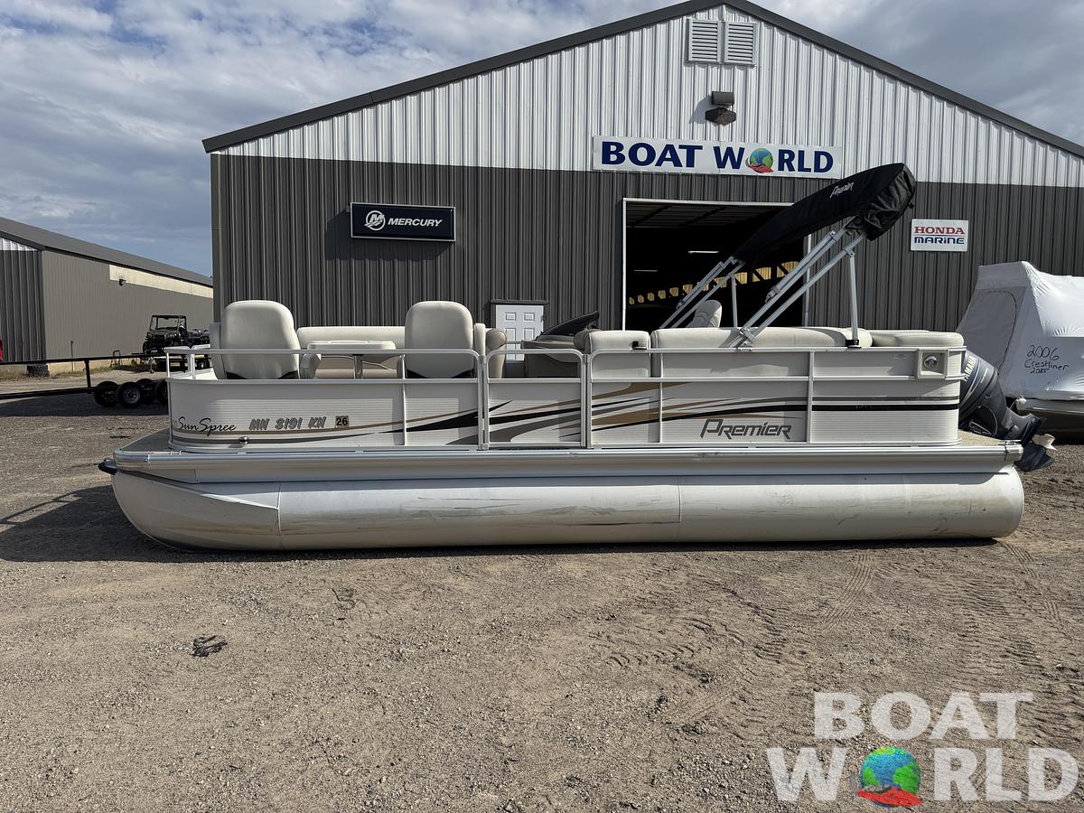 Used 2009 Premier 220 SunSpree DL Pontoon