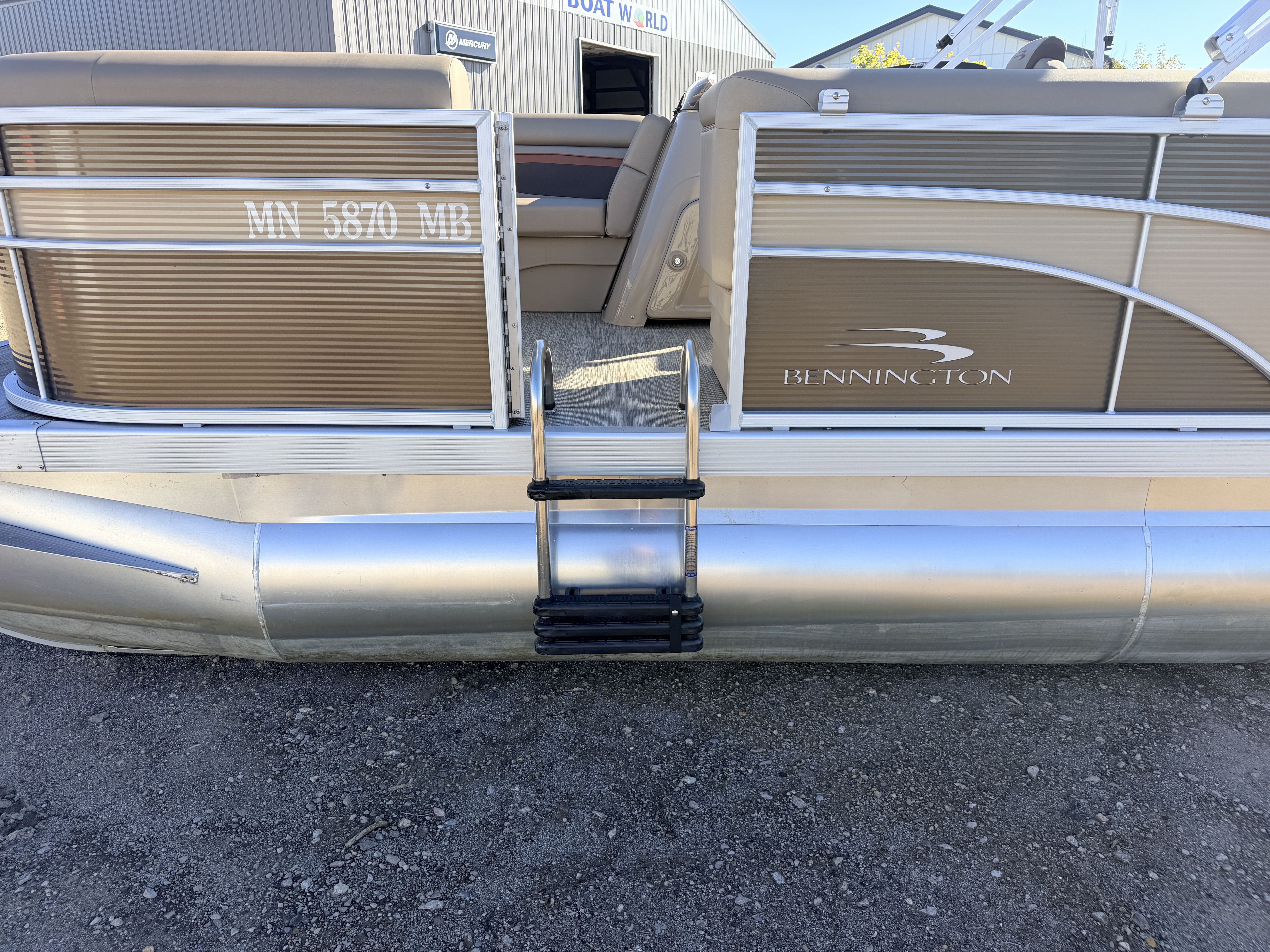Used 2021 Bennington 188 SL & 50HP Yamaha 4Stroke -$24,995