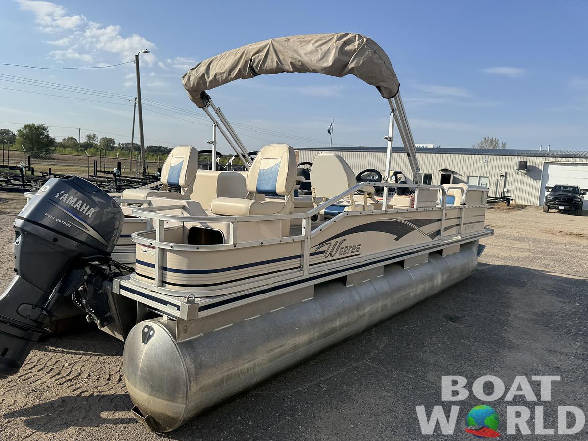 Used 2009 Weeres Family Fish Deluxe 220 Pontoon