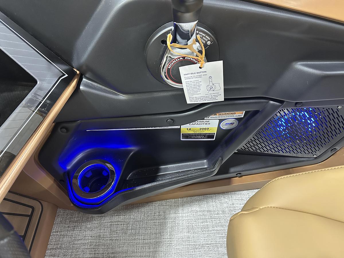 2025 Tahoe Pontoons Cascade 2385 Elite Tritoon & 225HP