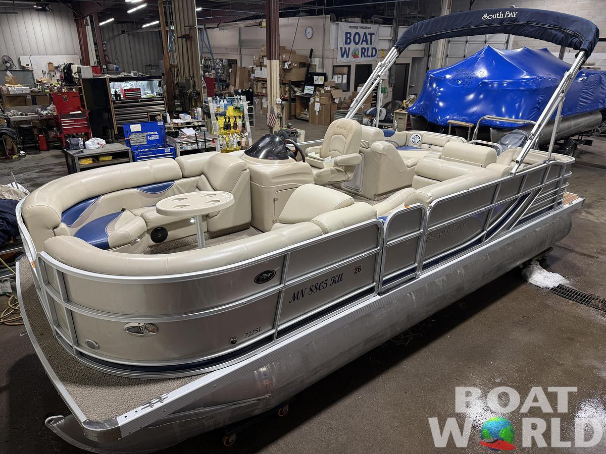 Used 2011 South Bay 722 Rear Lounge Pontoon