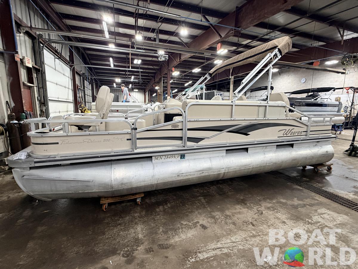 Used 2009 Weeres Fisherman 200 DLX & 80HP Suzuki 4Stroke $13,995