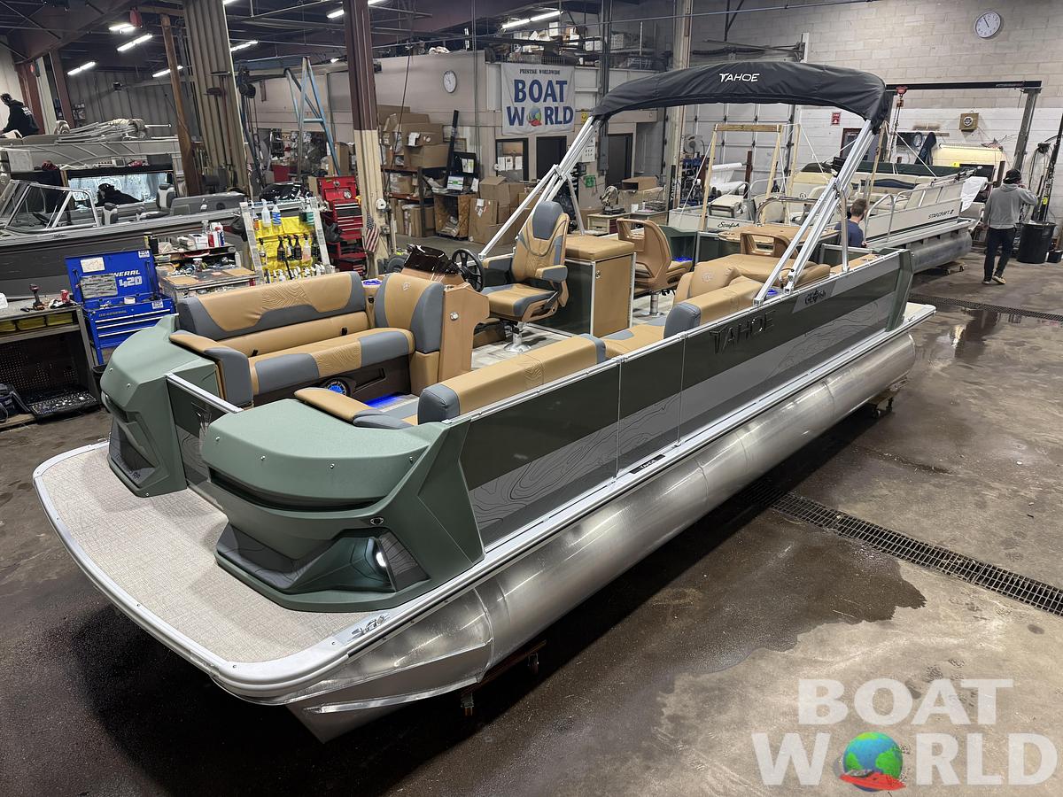 2026 Tahoe Pontoons GEOfish 2385 Rear Fish Tritoon 