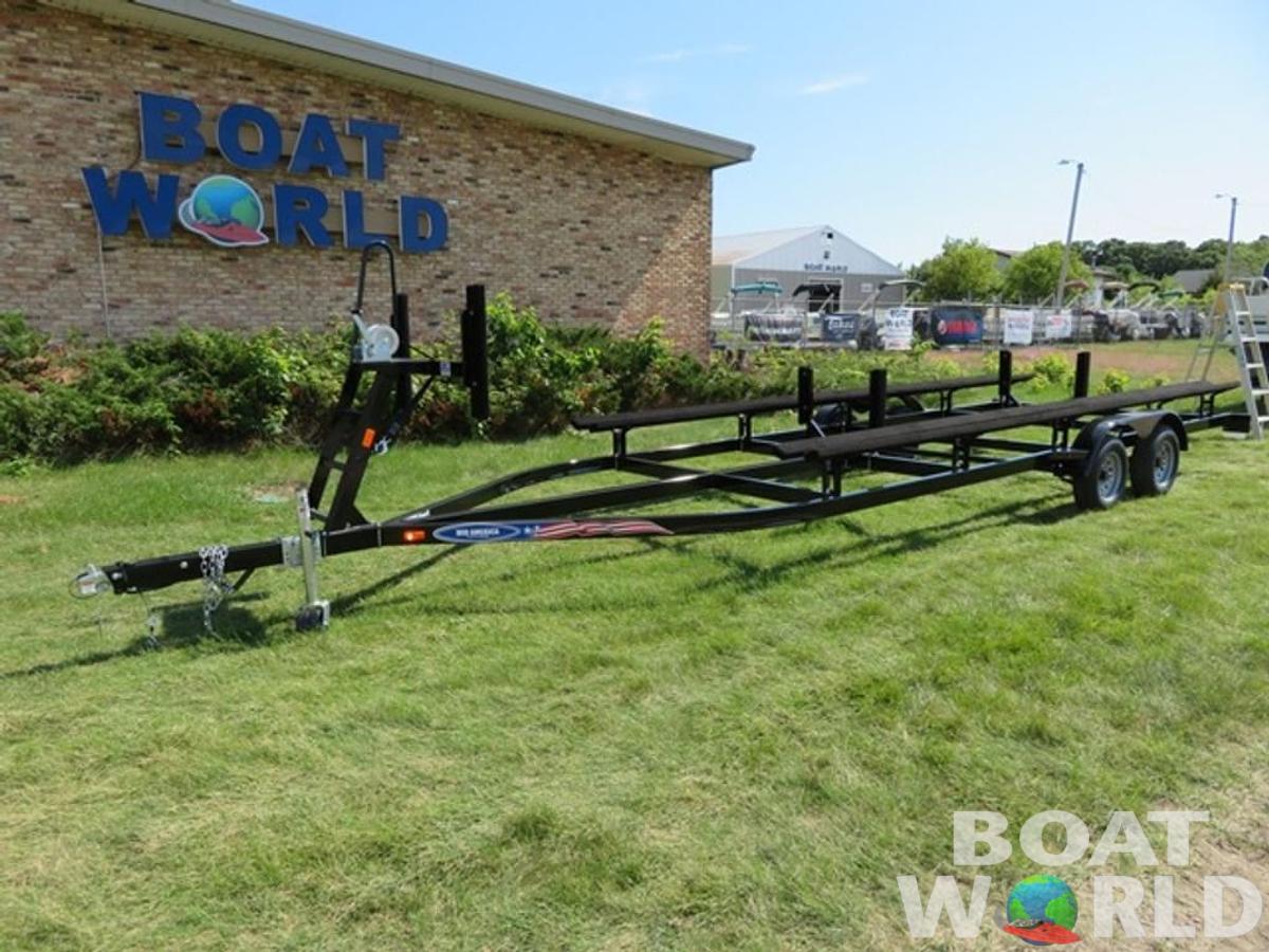 2026 Mid America  PT24T Pontoon Tandem Axle Bunk Trailer