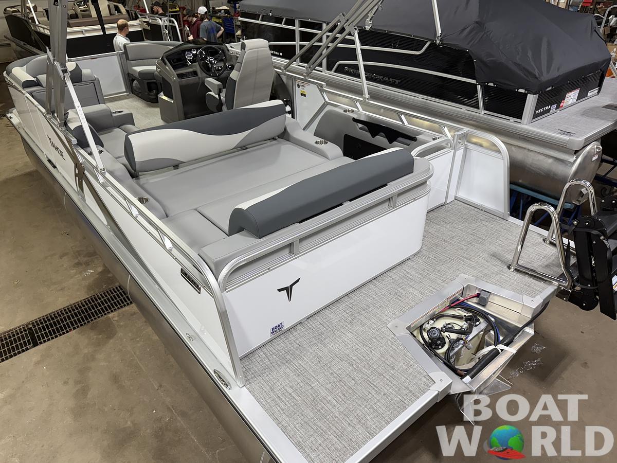 2025 Tahoe Pontoons LTZ 2385 Swingback (VRL) & Honda 4-Stroke EFI