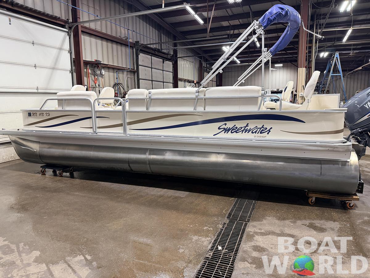 Used 2006 Sweetwater 2386 F Pontoon & 90HP Yamaha 4-Stroke EFI - $15,995