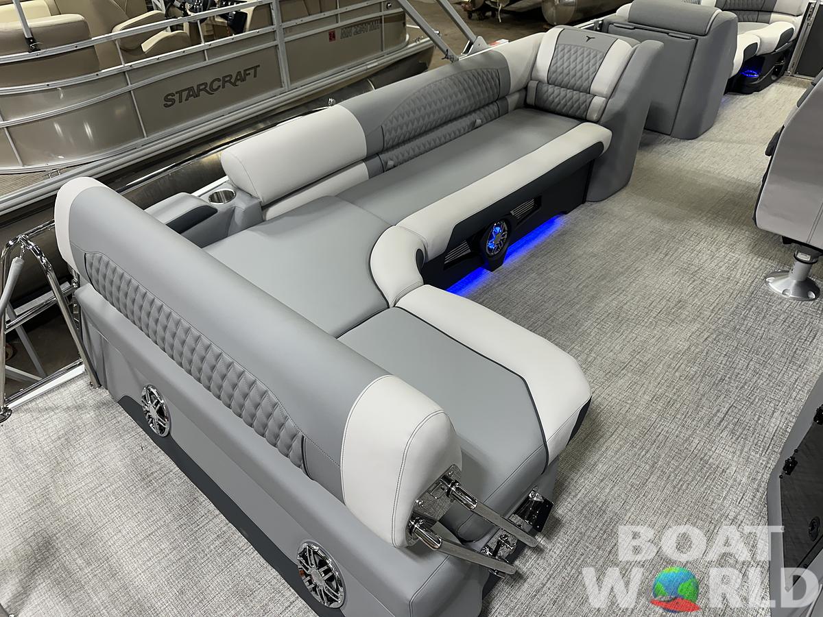 2025 Tahoe Pontoons Cascade 2385 Cruise Rear Bench (CRB) Tritoon & Honda 4-Stroke EFI