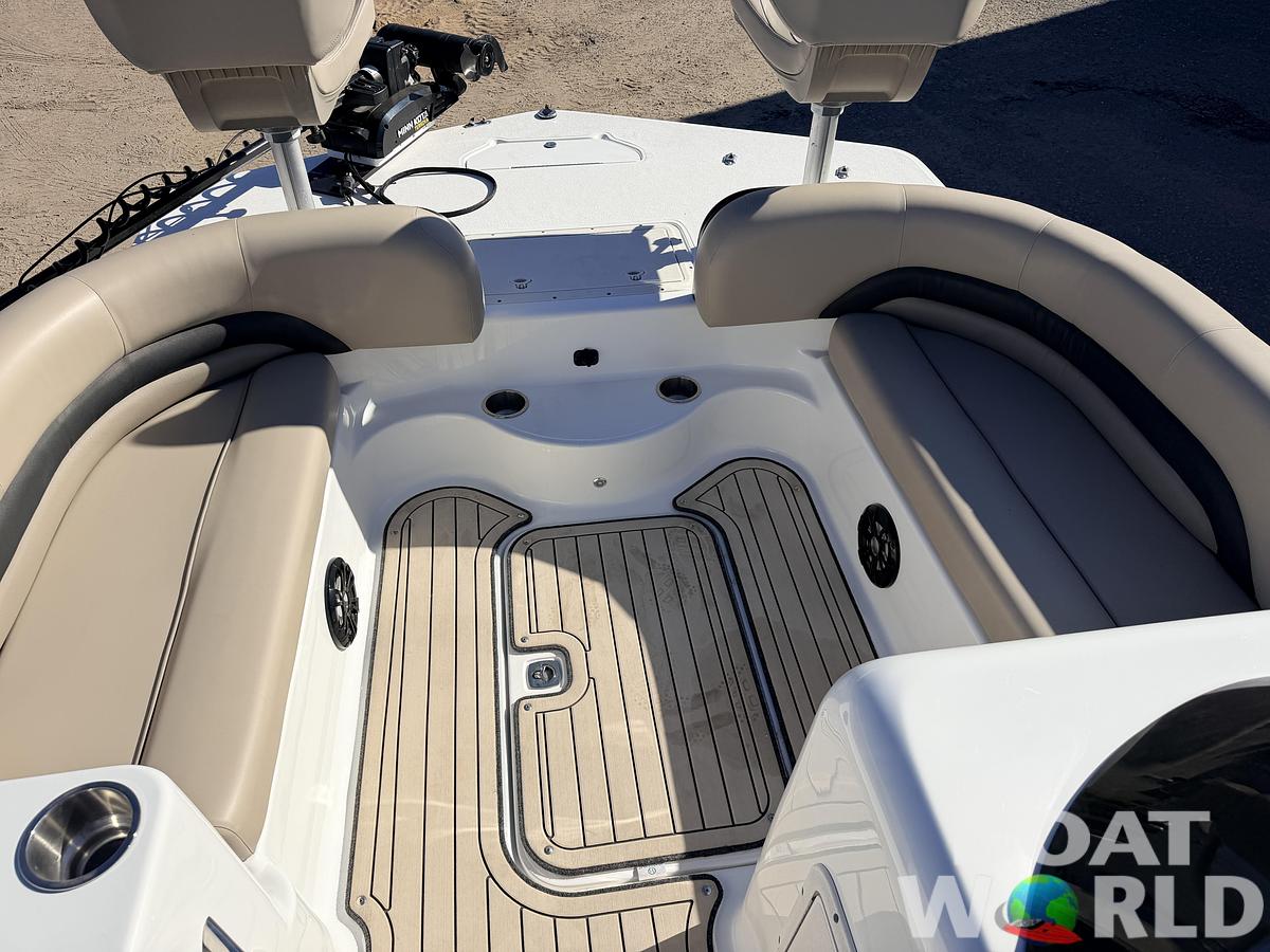 Used 2021 Hurricane Fun Deck 198 with 140HP Suzuki & Tandem Axle Trailer -$31,995