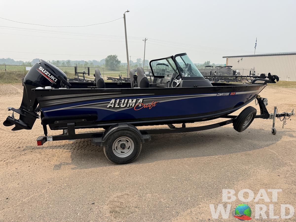 Used 2017 Alumacraft Competitor 165 Sport & 90HP Suzuki 4Stroke -$24,995