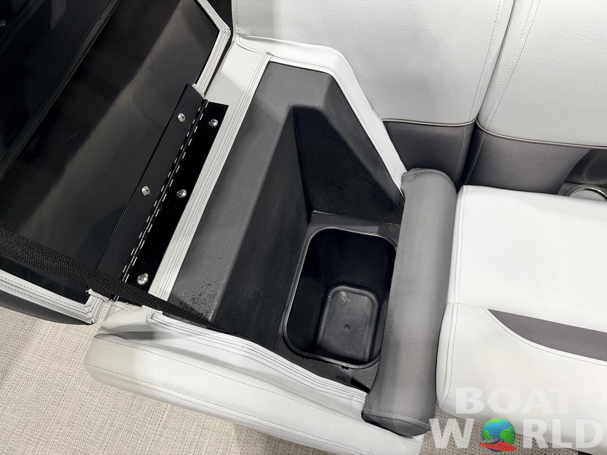 Used 2024 Bentley Pontoons Legacy 223 Navigator Quad Lounge Tri-toon Pontoon & 150HP Honda 4-Stroke EFI