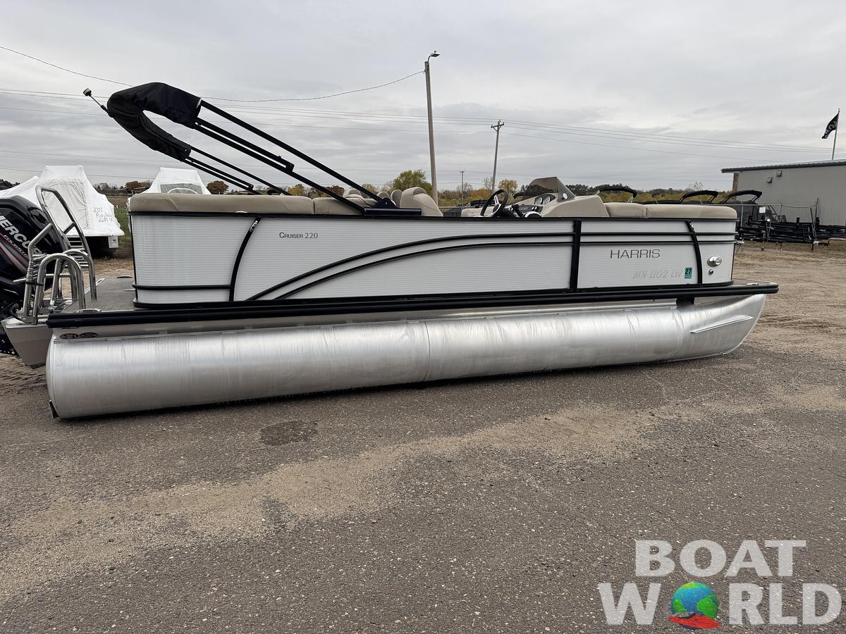 Used 2018 Harris Cruiser 220 Tritoon Pontoon