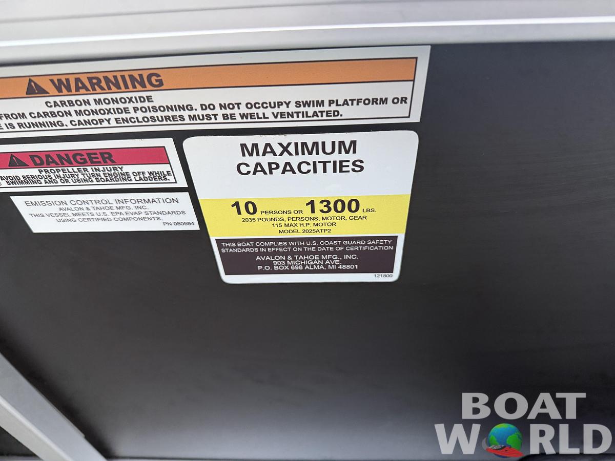 2026 Tahoe Pontoons Sport 2180 Swingback (VRB) 