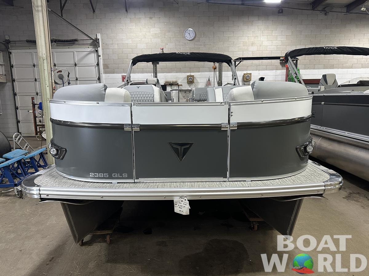 2025 Tahoe Pontoons Cascade 2385 Quad Lounge Shift Flip & Honda 4-Stroke EFI