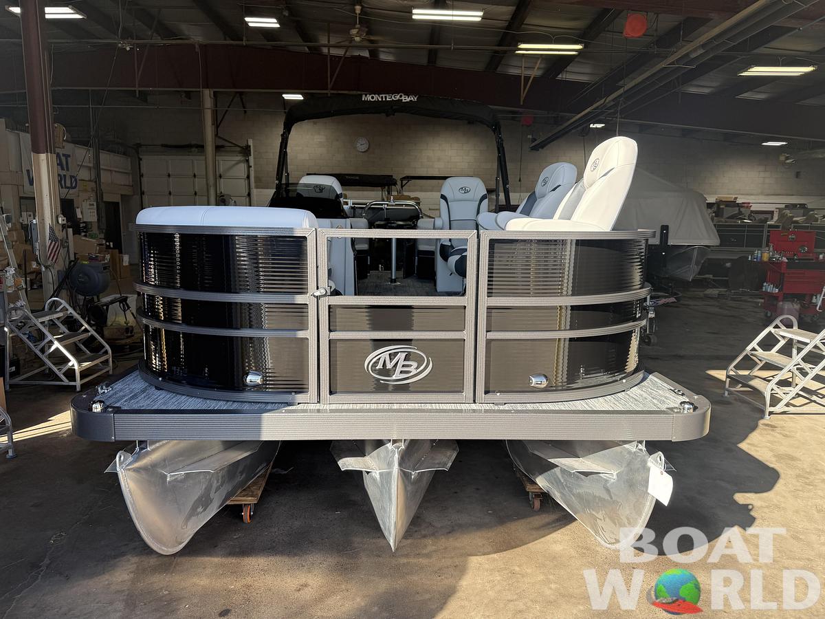 2026 Montego Bay 8522 DL Quad Lounge Tritoon