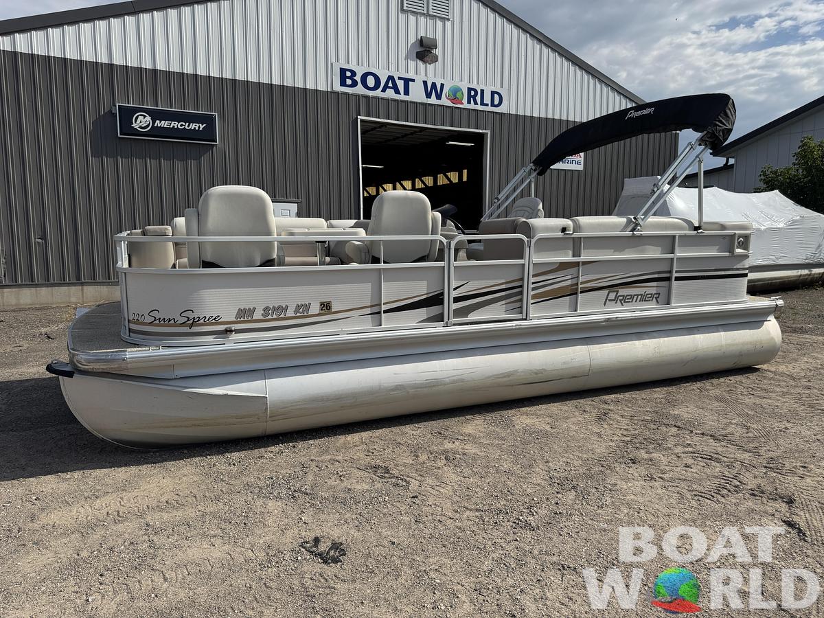 Used 2009 Premier 220 SunSpree DL Pontoon