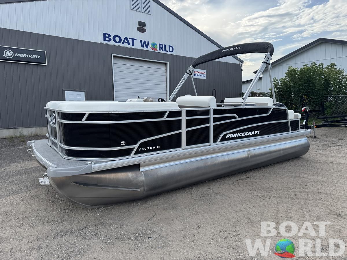 Used 2024 Princecraft Vectra 21 RL Dinette Swingback Pontoon