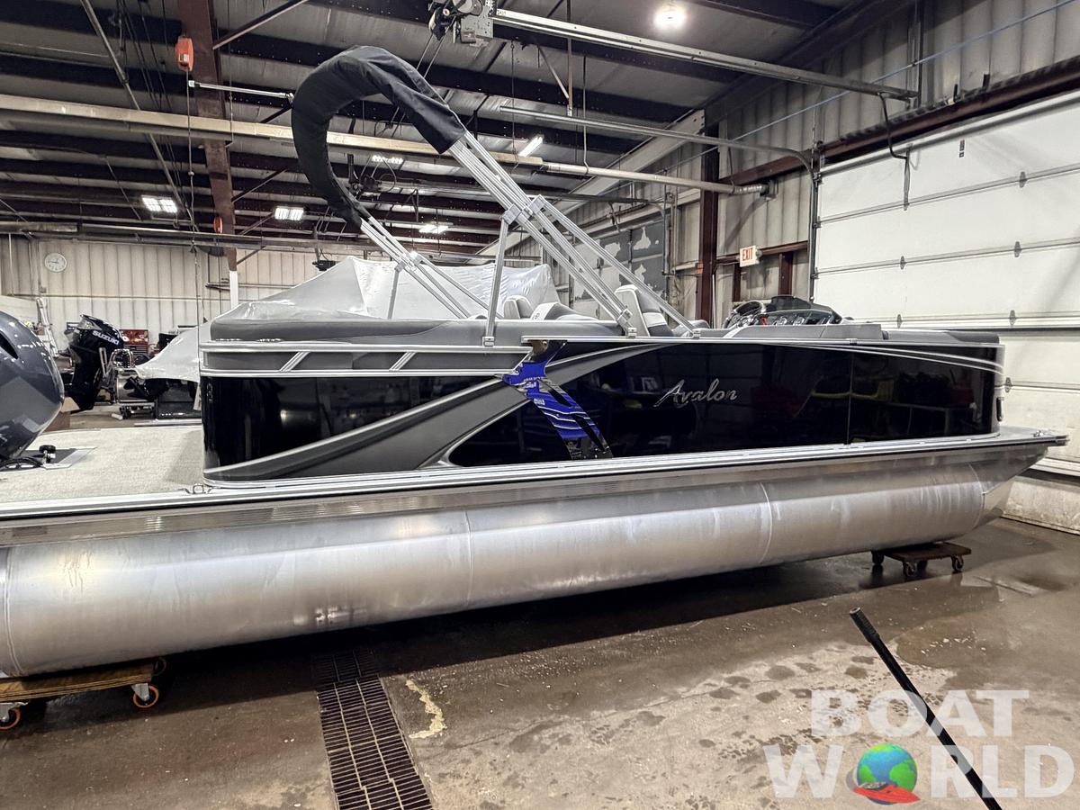Used 2023 Avalon LSZ 2385 Quad Lounge Pontoon & 115HP Yamaha -$35,995