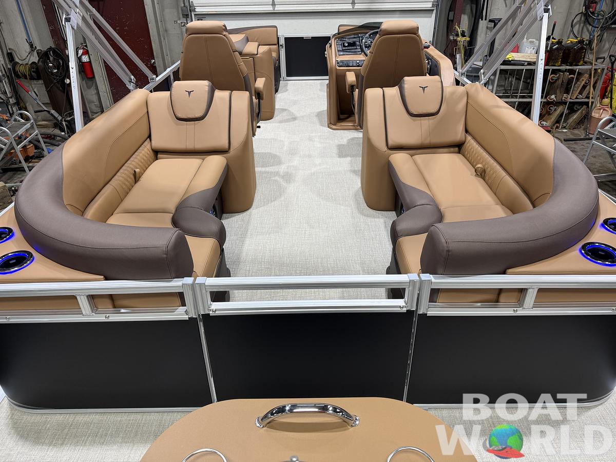 2026 Tahoe Pontoons LTZ 2385 Quad Lounge Tritoon
