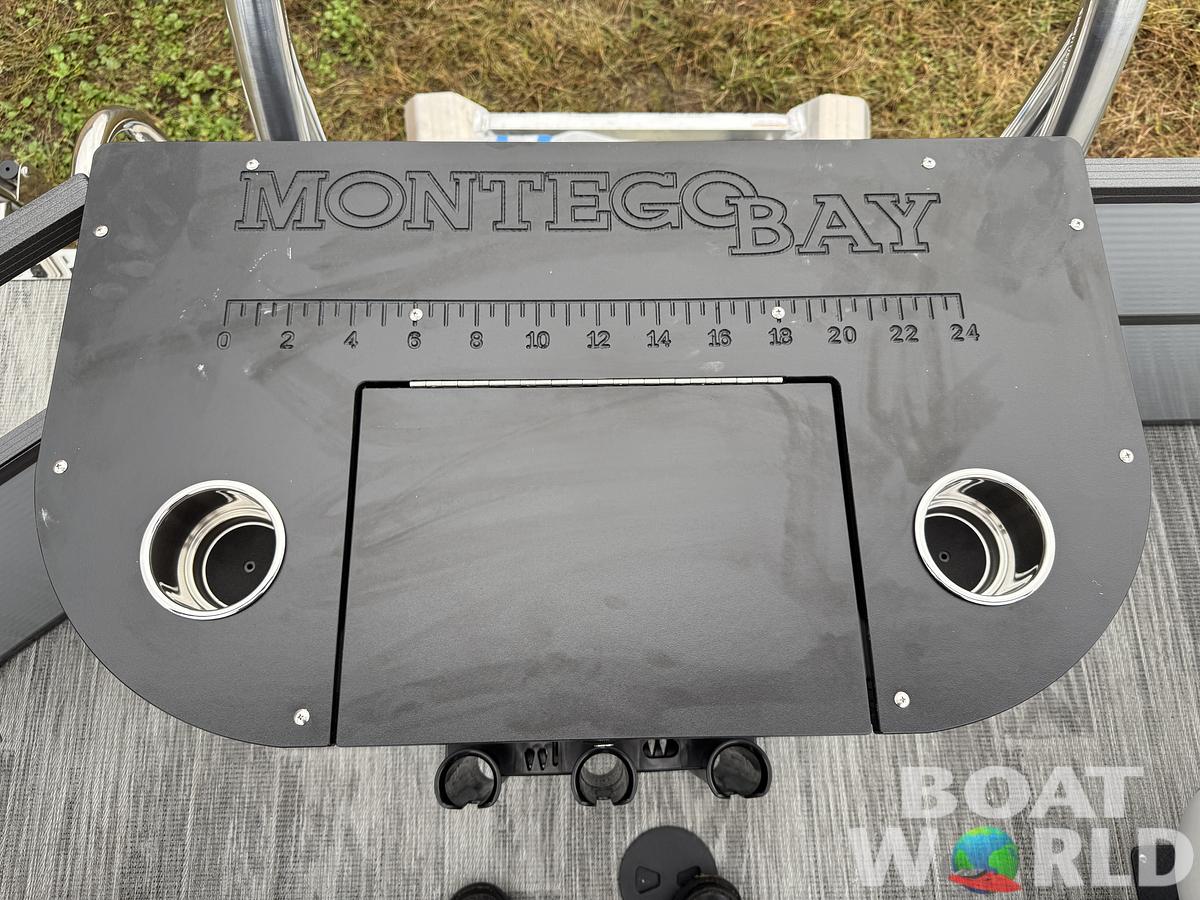 2025 Montego Bay 8522 Fish & Cruise Tritoon & Honda 150HP 4-Stroke EFI