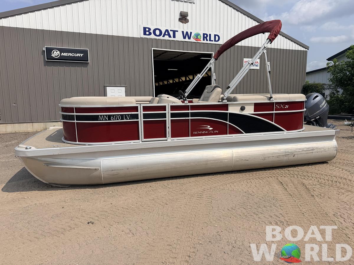 Used 2019 Bennington 21 SX Quad Lounge & Yamaha 90HP 4Stroke -$29,995