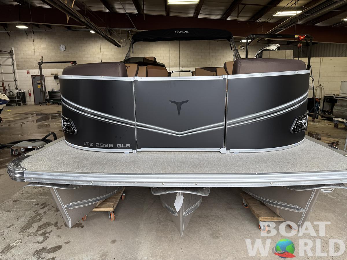 2025 Tahoe Pontoons LTZ 2385 Quad Lounge Shift Flip Tritoon & Honda 4-Stroke EFI