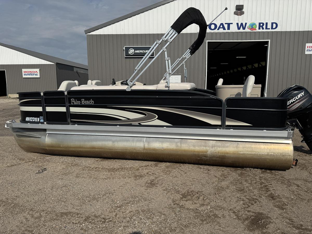 Used 2017 Palm Beach Cast Master 200 Pontoon WITH Sea Legs