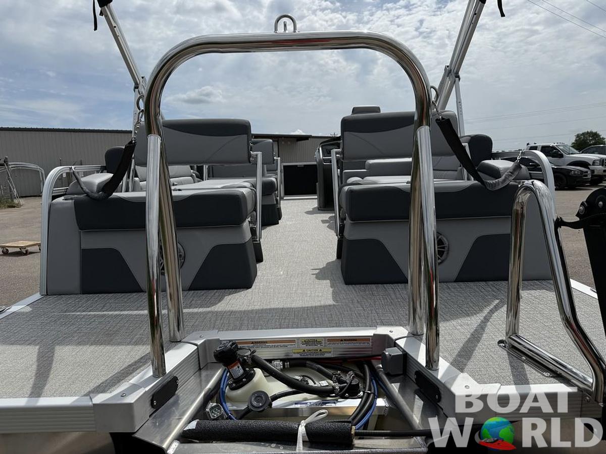 2025 Tahoe Pontoons LTZ 2385 Quad Lounge Shift Flip & Honda 4-Stroke EFI