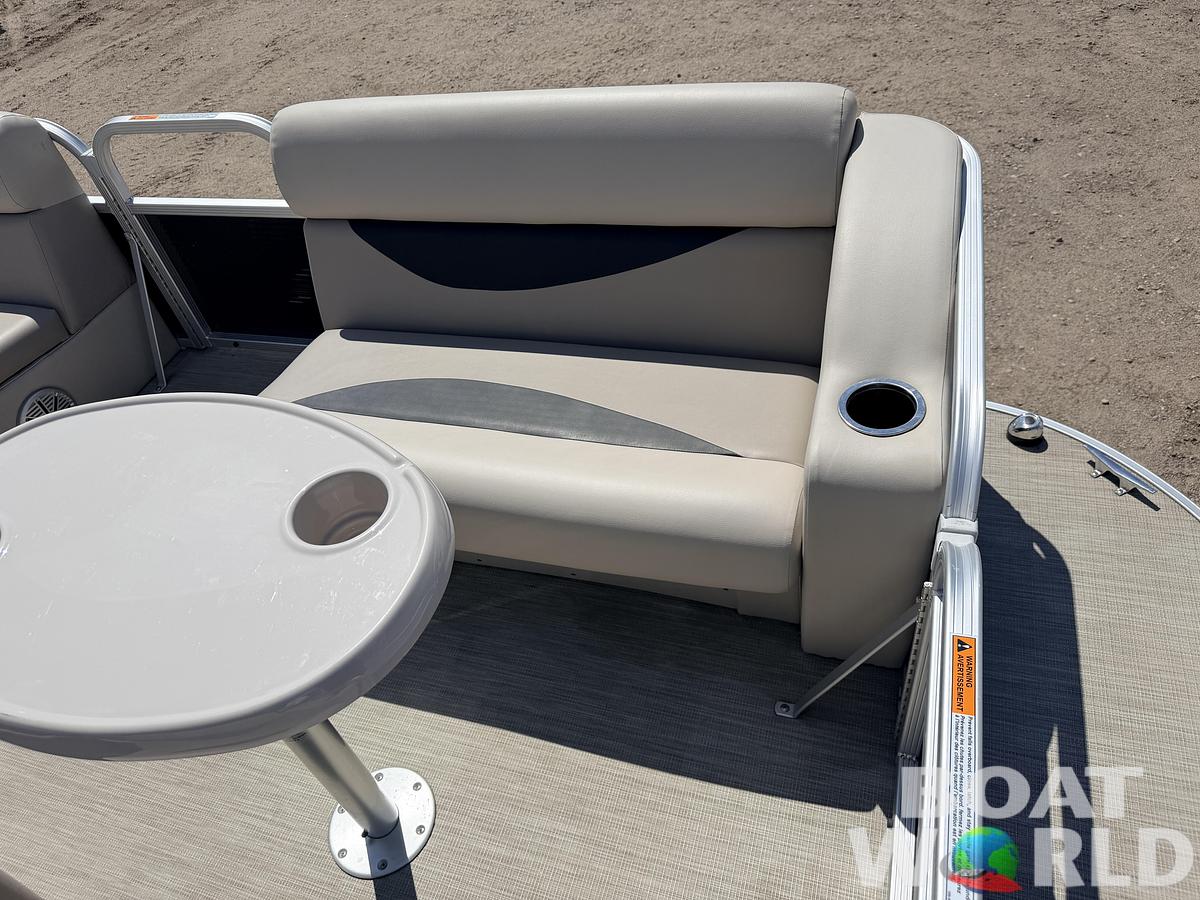 Used 2020 Princecraft Brio E 17 Pontoon & Torqueedo Electric Outboard - $19,995