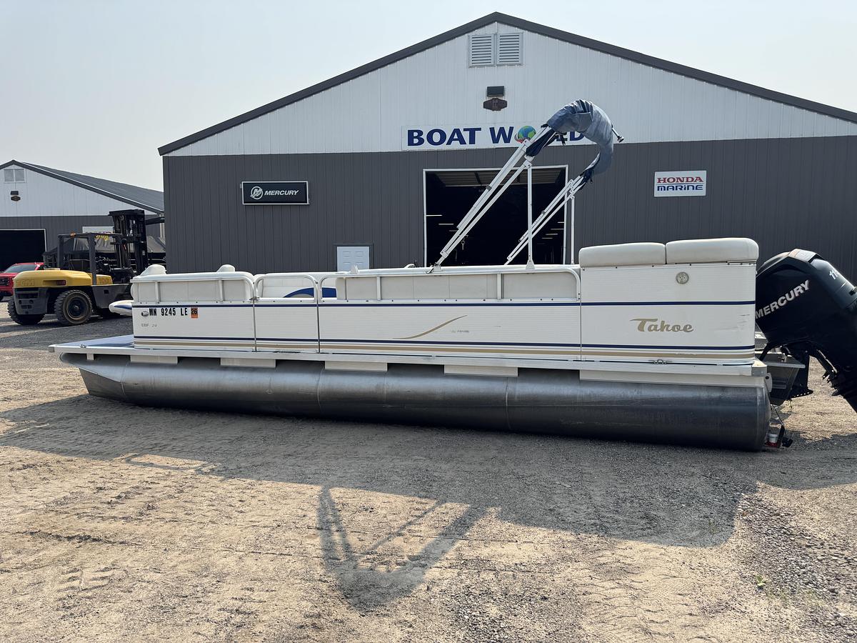 Used 2008 Tahoe Pontoons 24 Bow Fish Pontoon