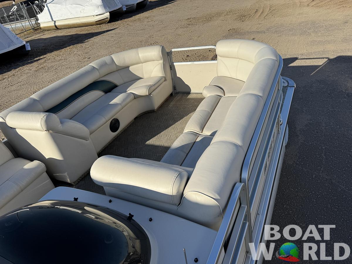 Used 2003 Premier 230 Grand Majestic Tri-toon Pontoon & 200HP Honda 4-Stroke EFI