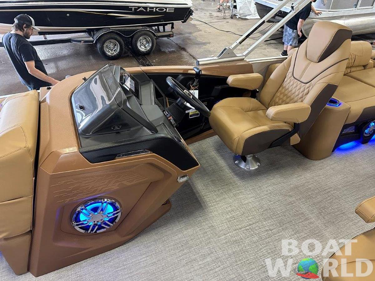 2025 Tahoe Pontoons Cascade 2385 Quad Lounge Shift SS & Honda 4-Stroke EFI