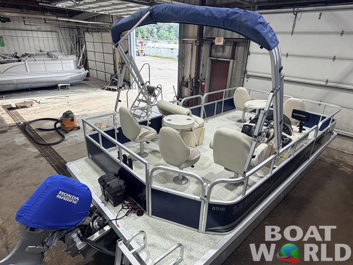Used 2017 Montego Bay 8518 4-PT & 40HP Honda 4Stroke -$18,995