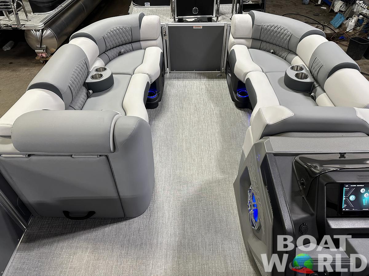 2025 Tahoe Pontoons Cascade 2385 Cruise Rear Bench (CRB) & Honda 4-Stroke EFI