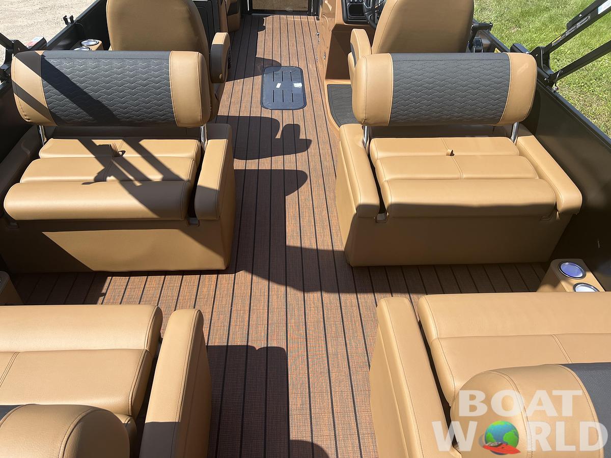 2026 Bentley Pontoons Elite 223 Quad Swingback QSB Tritoon