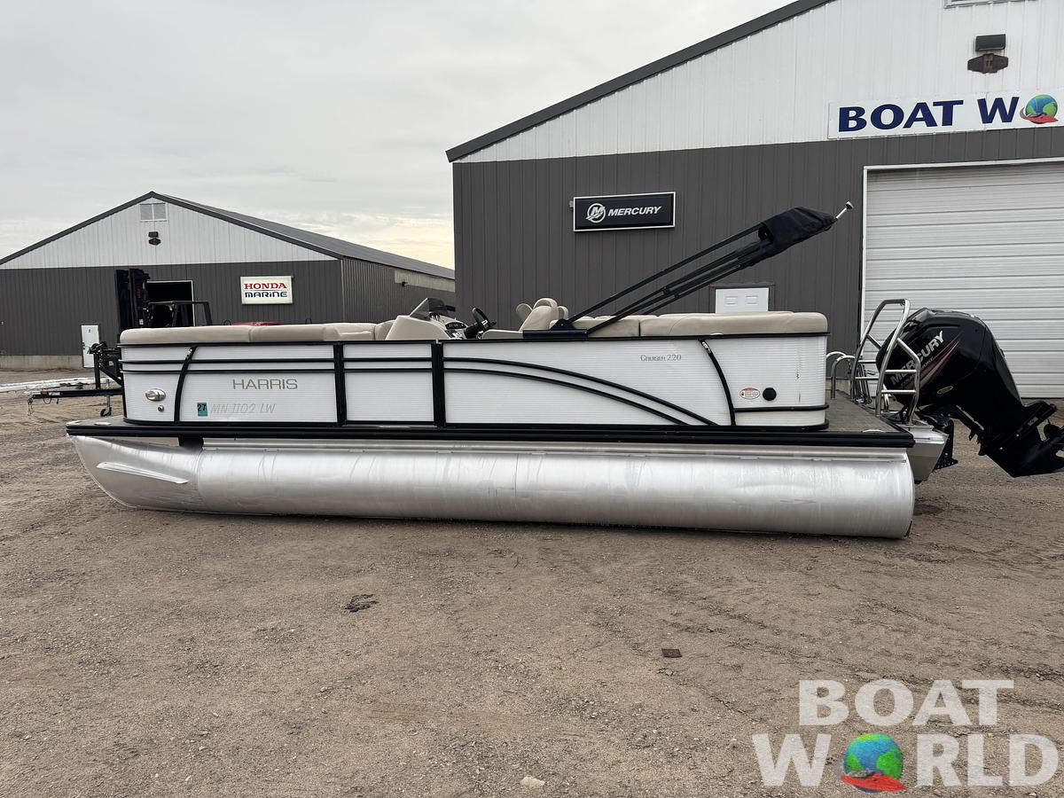 Used 2018 Harris Cruiser 220 Tritoon Pontoon
