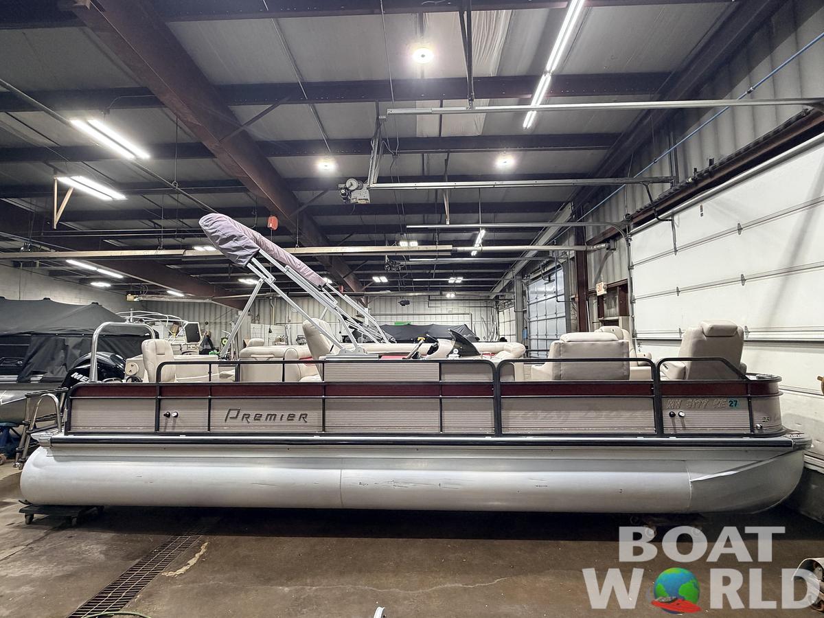 Used 2007 Premier 251 Cast-a-Way Fish & Cruise Pontoon & 115HP Mercury 4Stroke - $19,995