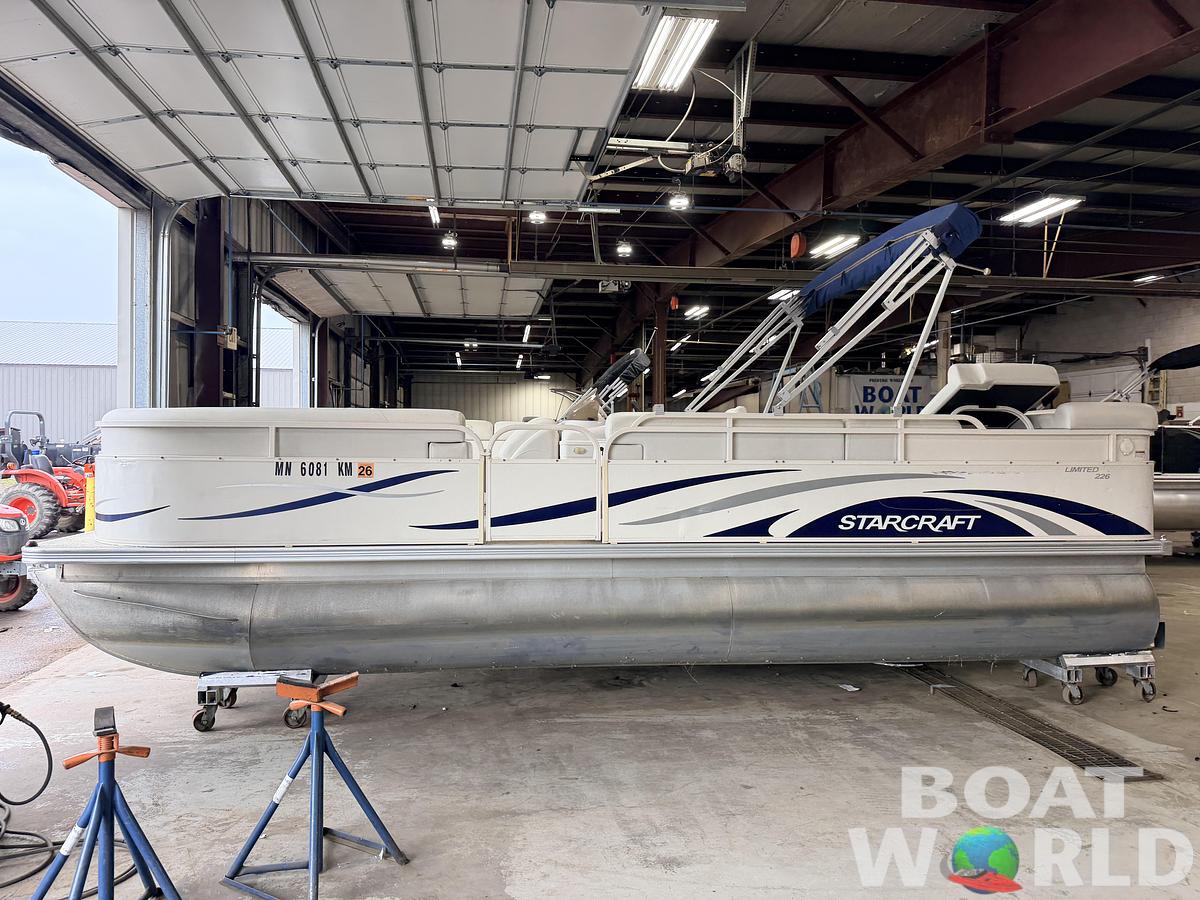 Used 2008 Starcraft 226 Limited & 60HP Mercury 4Stroke -$12,995