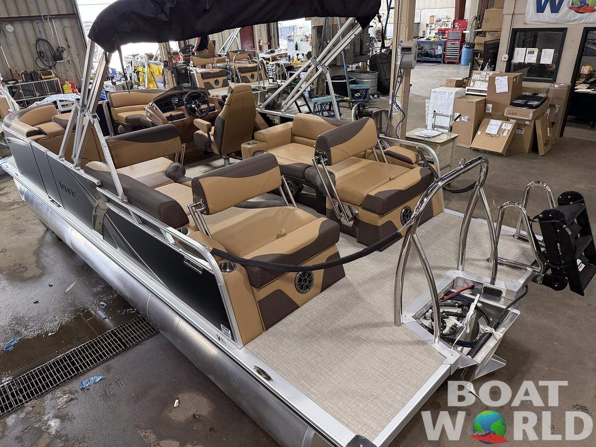 2025 Tahoe Pontoons LTZ 2385 Quad Lounge Shift Flip & Honda 4-Stroke EFI