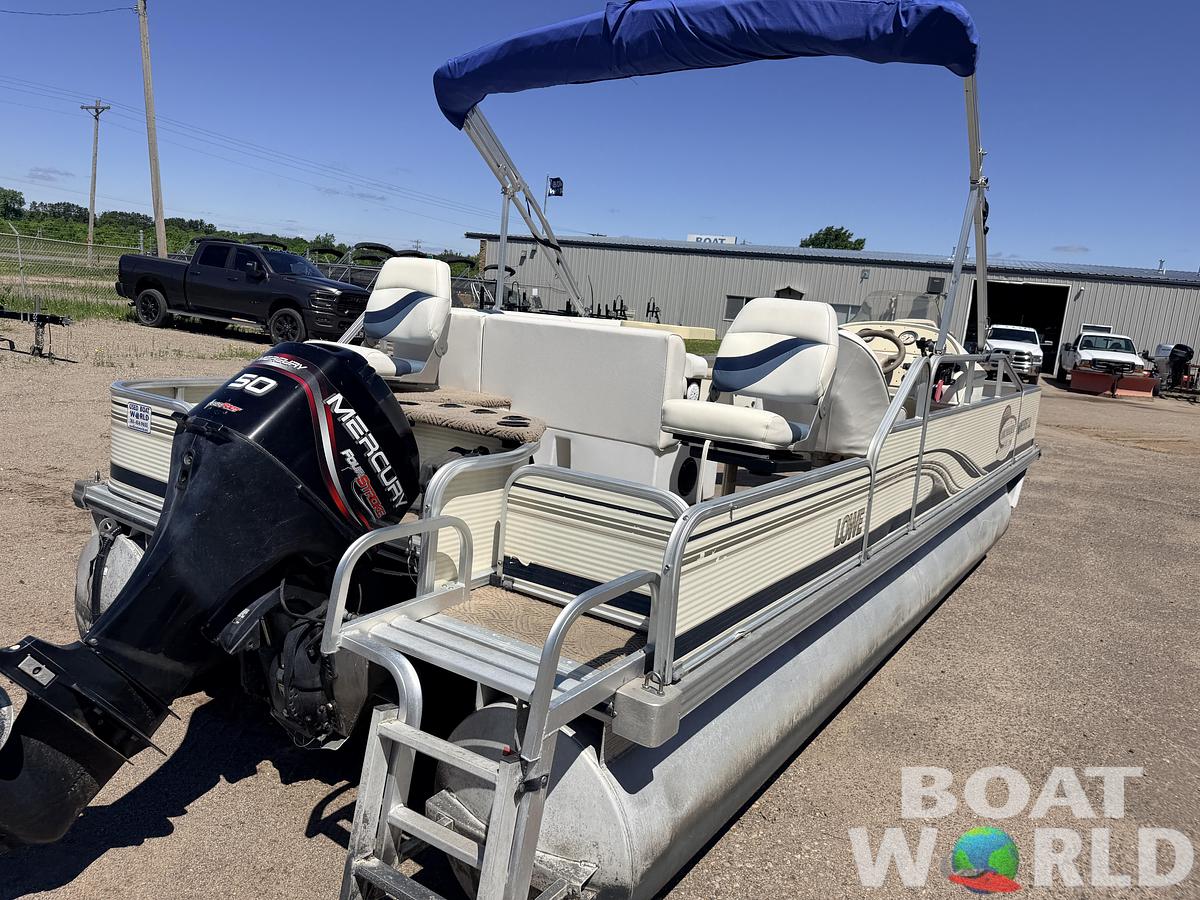 Used 2001 Lowe SunCruiser Trinidad 204 & 50HP Mercury 4Stroke -$11,995