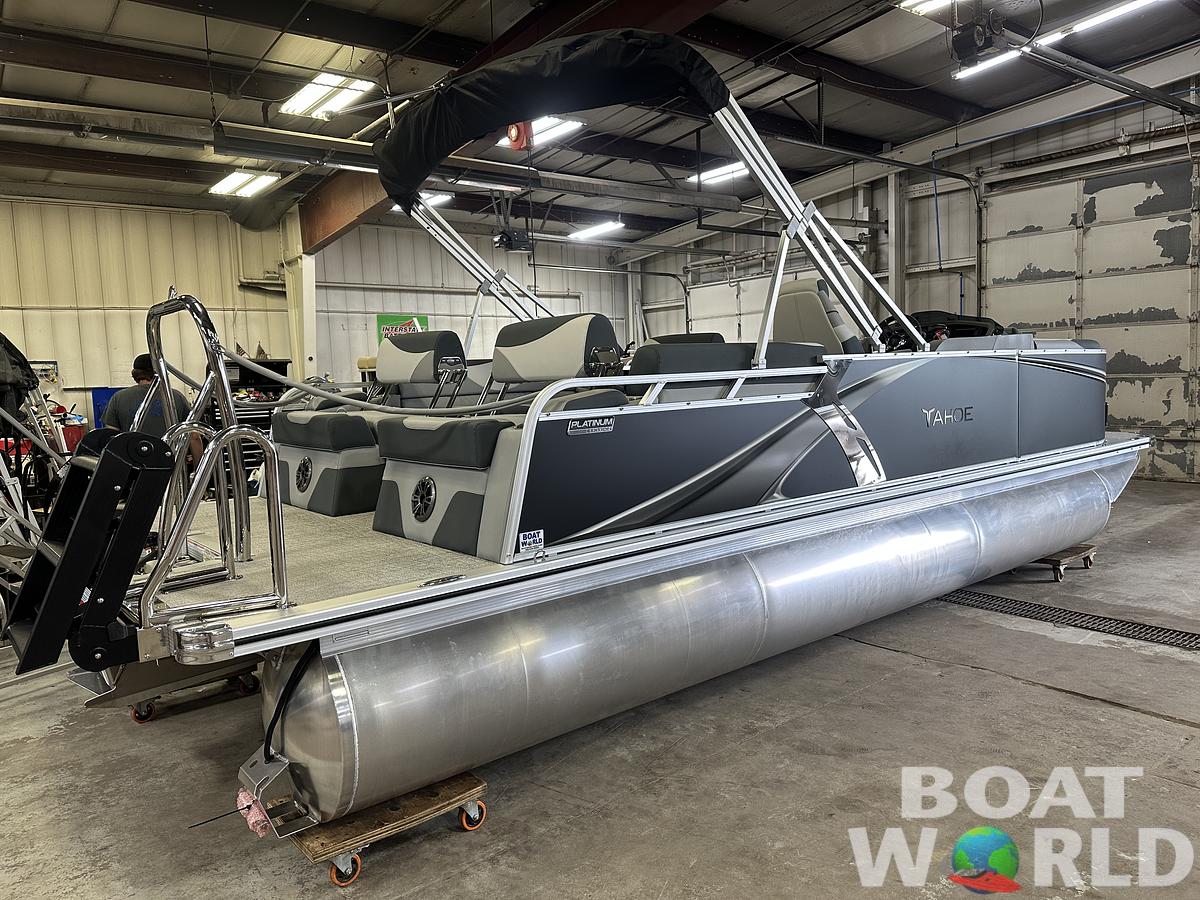 2025 Tahoe Pontoons LTZ 2385 Quad Lounge Shift Flip & Honda 4-Stroke EFI
