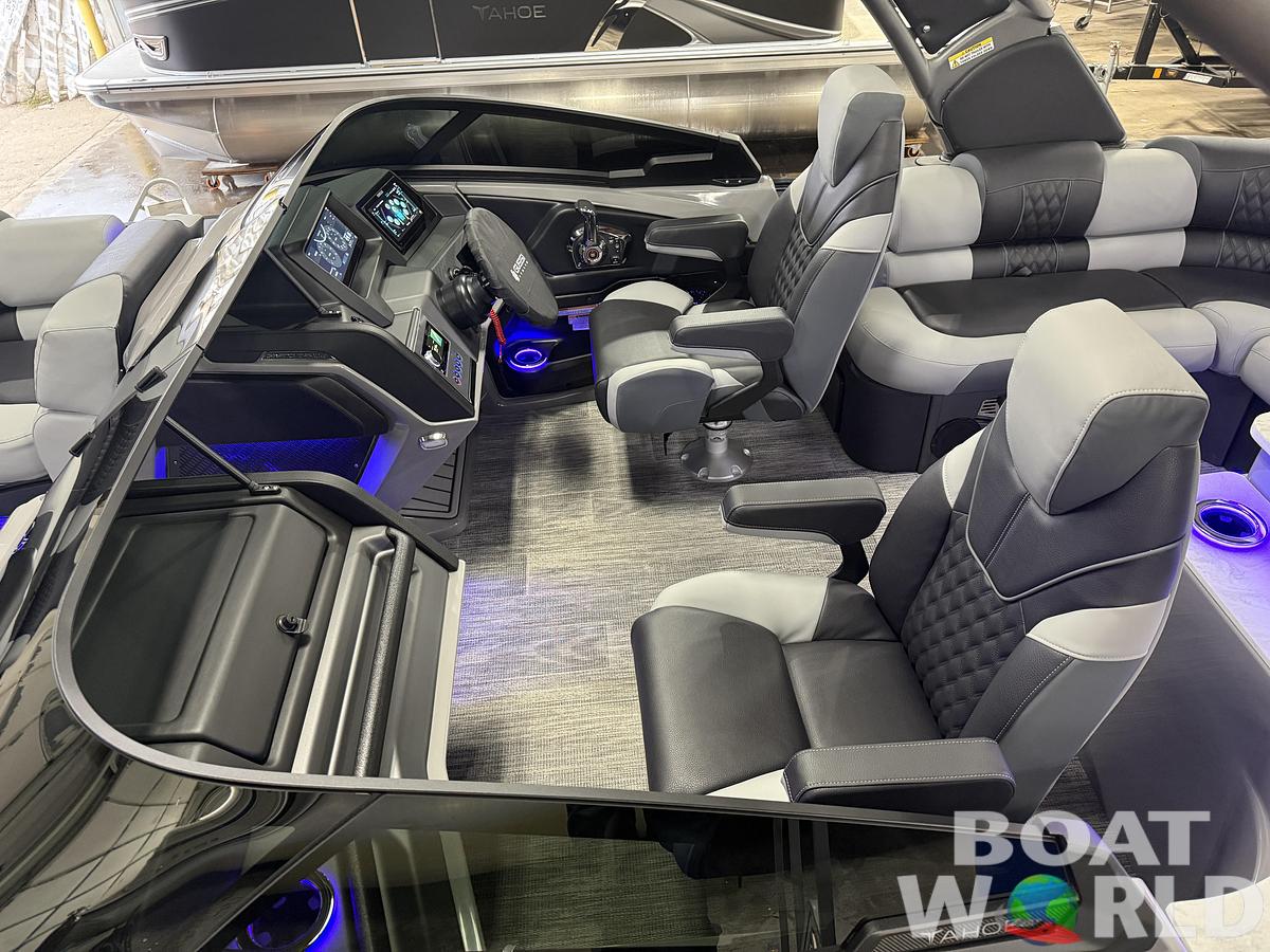 2026 Tahoe Pontoons Grand Tahoe 2585 Elite Windshield Tritoon & Mercury 400HP V10
