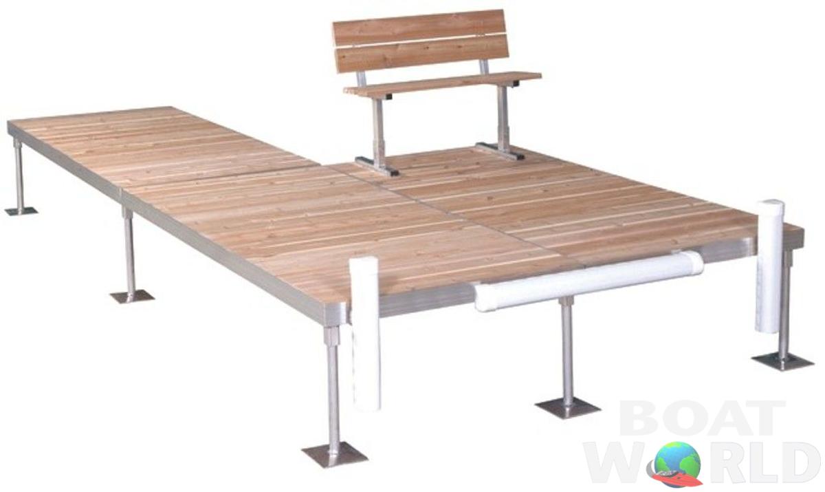 Dock Accessories Cedar Dock Bench