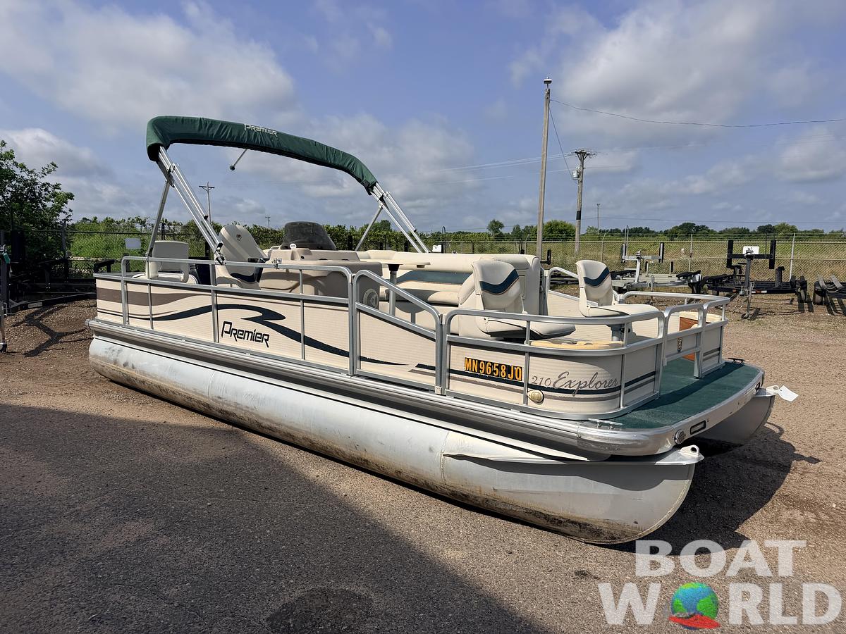 Used 2003 Premier 210 Explorer Quad Fish & 40HP Mercury 4Stroke -$11,995